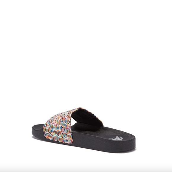 Fergalicious Kandace Slide Sandal Size 7 - Picture 2 of 11